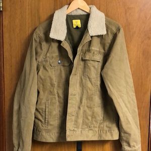 Prince & Fox tan trucker jacket